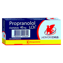 Propranolol 40 Precio